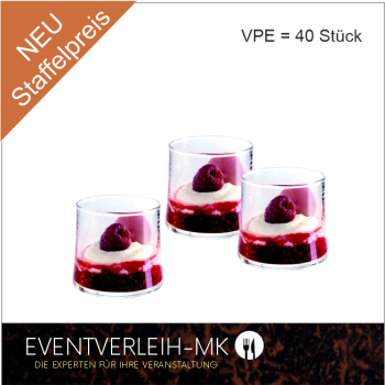 Dessertglas 6,5cm - TUMBLER 11CL*